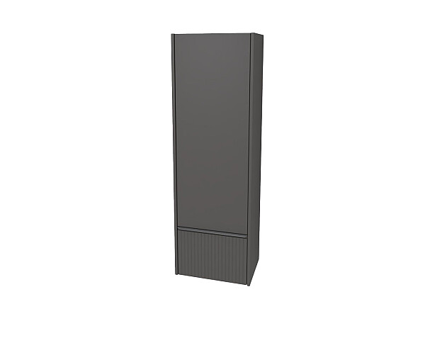 Шкаф колона ORPHIA 140х45 см, цвят Graphite Black