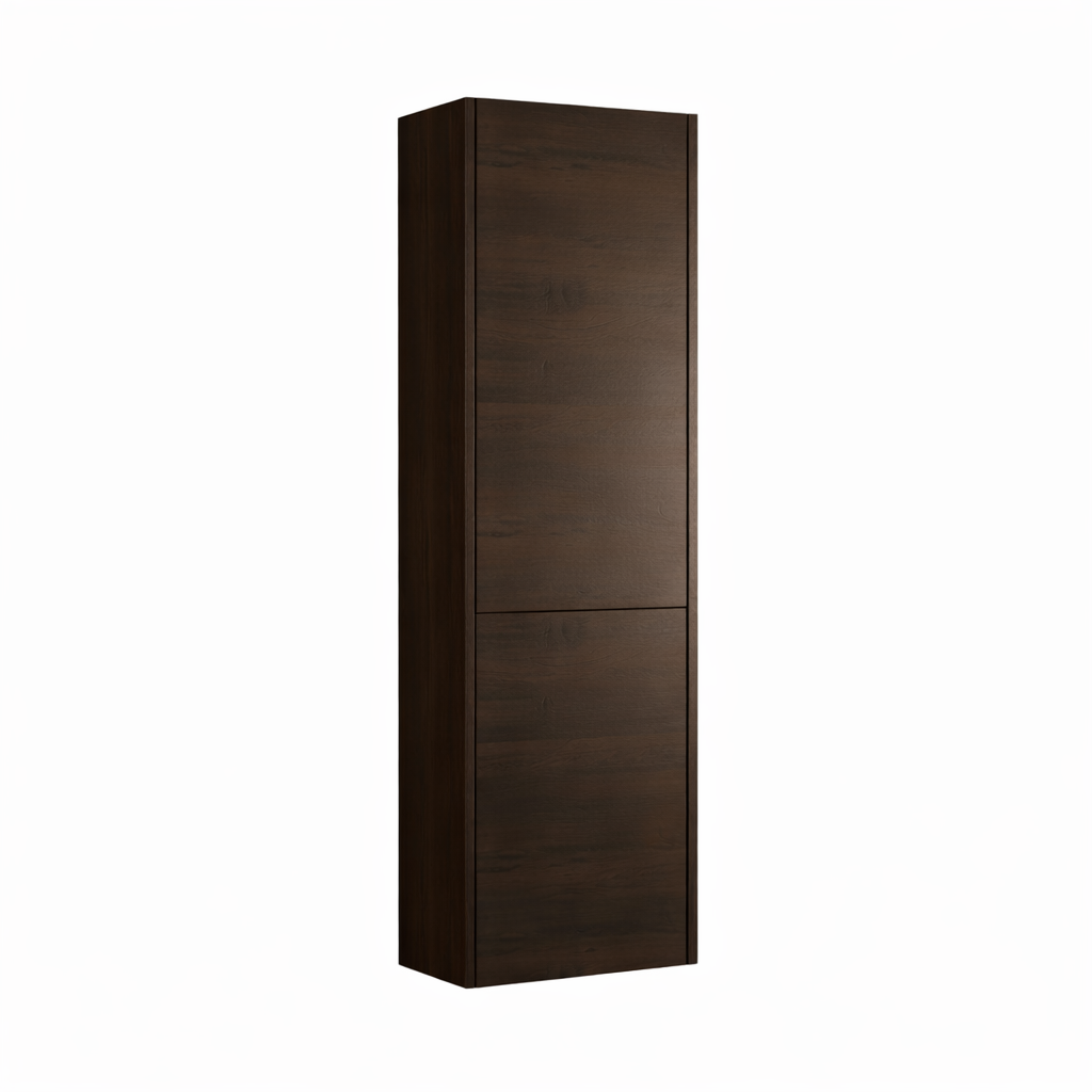 Шкаф колона JOY с две отделения, цвят Dark OAK