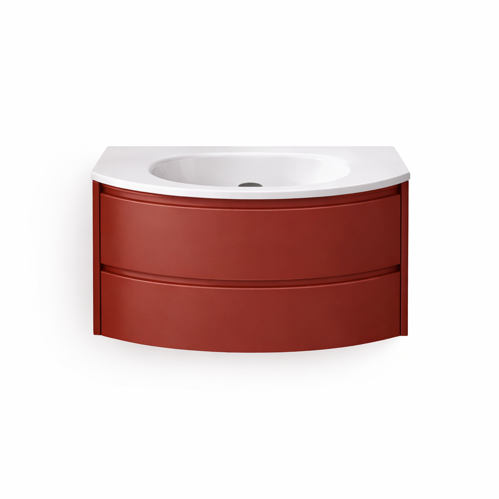 Долен шкаф за баня JOY 100 см, Ceramic Red