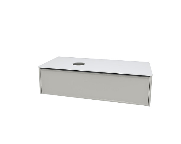 Долен шкаф за баня ORPHIA 120 см, без купа, цвят Light Grey