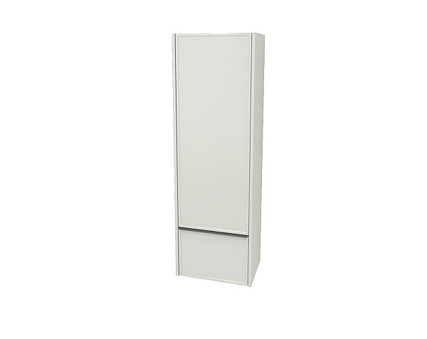 Шкаф колона ORPHIA 140х45 см, цвят Light Grey